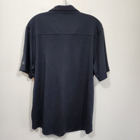 Ogio button front Skrewball Whiskey embroidered short sleeve shirt woman size XL - Picture 3 of 8